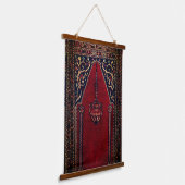Oriental Prayer Rug Design Wandteppich Mit Holzrahmen (Gewinkelt)