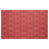 ORIENTAL Red Golden Pattern - Stoff (Fat Quarter (45,7 x 55,9 cm))