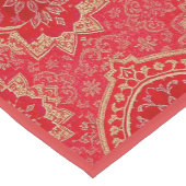ORIENTAL Red Golden Pattern - Tableclover, Runner Kurzer Tischläufer (Ecke)