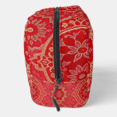 ORIENTAL Red Golden Pattern - Toilettenbeutel Waschbeutel (Rechts)