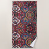 Oriental Rug Design Strandtuch (Vorderseite)