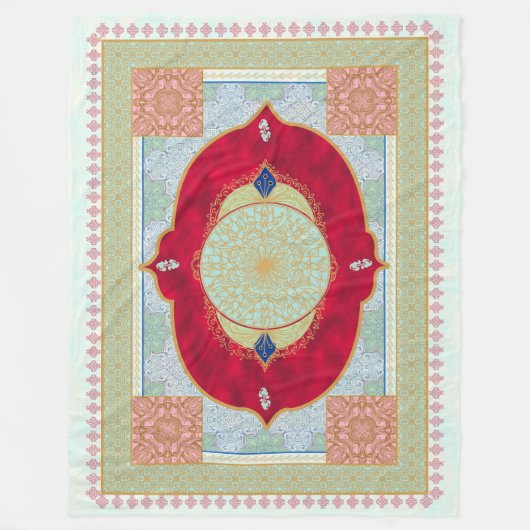 Oriental Rug - Fleece Blanket (Vorderseite)