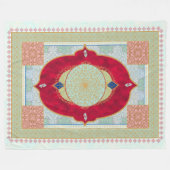 Oriental Rug - Fleece Blanket (Vorderseite (Horizontal))