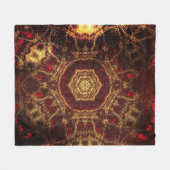 Oriental Rug Fleece Blanket (Vorderseite (Horizontal))