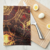 Oriental Rug Geschirrtuch (Viertel Falte)