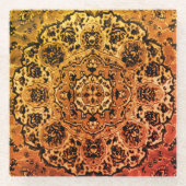 Oriental Rug Glasuntersetzer (Vorderseite)