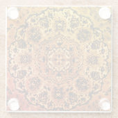 Oriental Rug Glasuntersetzer (Rückseite)