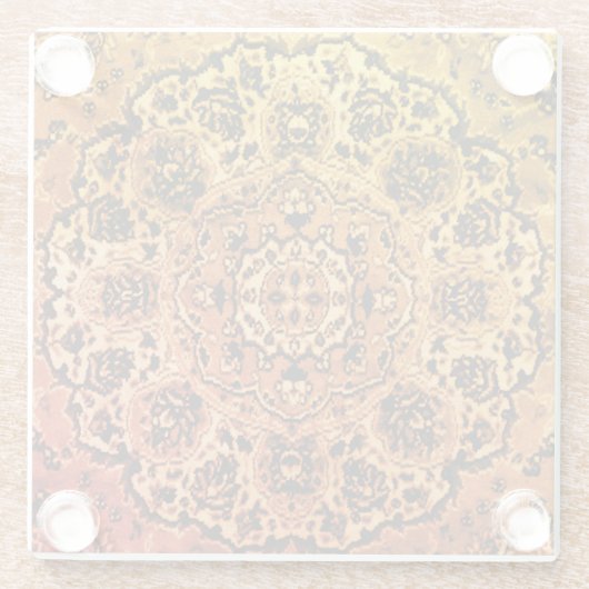 Oriental Rug Glasuntersetzer (Rückseite)