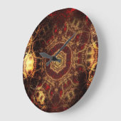 Oriental Rug Große Wanduhr (Winkel)