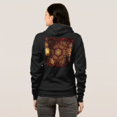 Oriental Rug Hoodie (Schwarz voll)