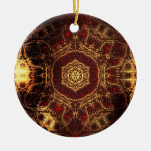 Oriental Rug Keramik Ornament