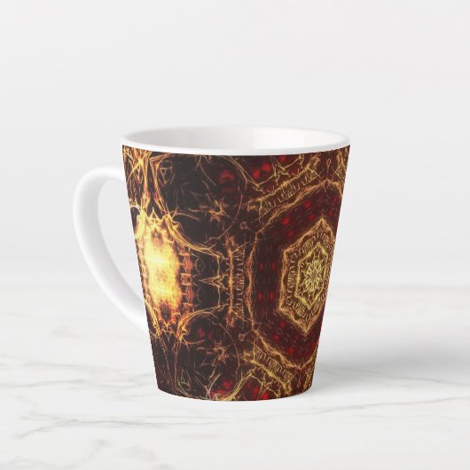 Oriental Rug Latte Tasse (Linke Ecke)