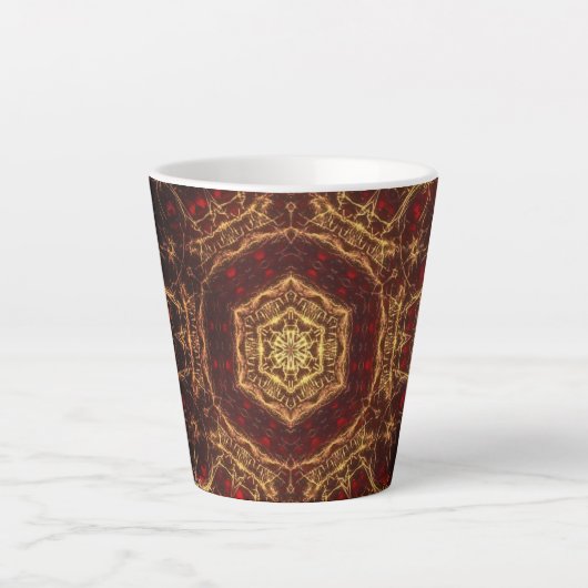 Oriental Rug Latte Tasse (Vorderseite)