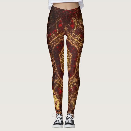 Oriental Rug Leggings (Vorderseite)