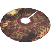 Oriental Rug Polyester Weihnachtsbaumdecke (Schrägansicht)