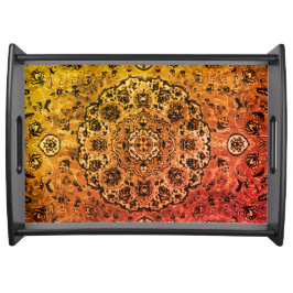 Oriental Rug Serviertablett