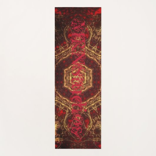 Oriental Rug Yogamatte (Vorderseite)