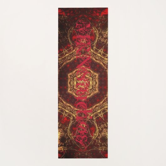 Oriental Rug Yogamatte (Rückseite)