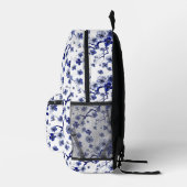Oriental Sakura Branch Pattern Bedruckter Rucksack (Rechts)