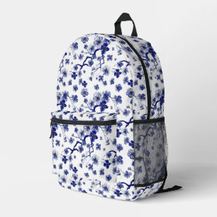 Oriental Sakura Branch Pattern Bedruckter Rucksack