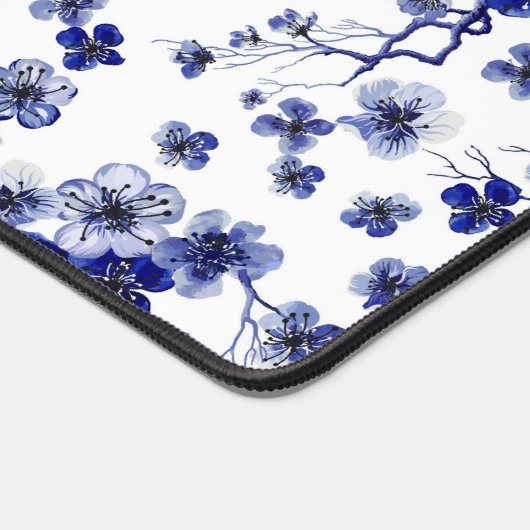 Oriental Sakura Branch Pattern Schreibtischunterlage (Ecke)