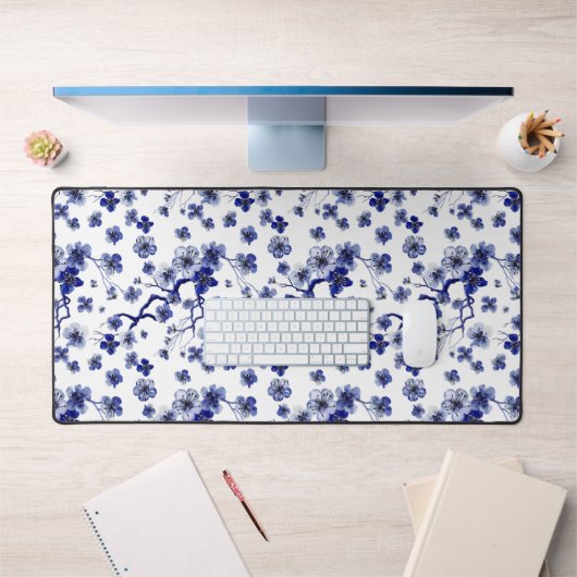 Oriental Sakura Branch Pattern Schreibtischunterlage (Büro 1)