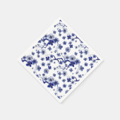 Oriental Sakura Branch Pattern Serviette (Ecke)