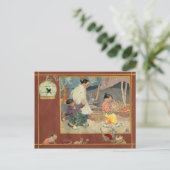 Oriental Scrapbook Postkarte (Stehend Vorderseite)
