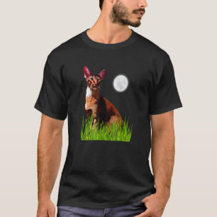 Oriental Shorthair Katze Mond Exotische Katzenzüch T-Shirt