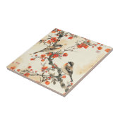 Oriental Songbirds and Blossom - Traditional Asian Fliese (Seite)