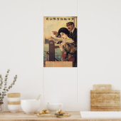 Oriental Steamship Co Travel Poster Ad 1919 (Küche)