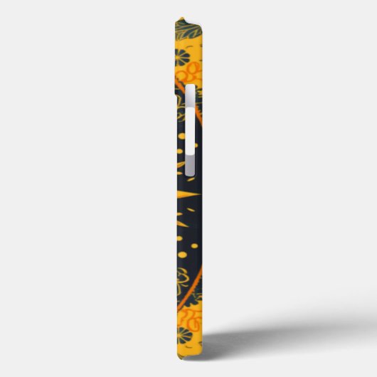 Oriental Sun Symbol Case-Mate iPhone Hülle (Rückseite / Links)