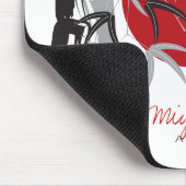 Oriental Sunrise Zen Bamboo Garden Asian Wedding Mousepad (Ecke)