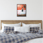 Oriental Sunset Painting by Alfred Fox Leinwanddruck (Insitu (Schlafzimmer))