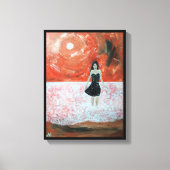 Oriental Sunset Painting by Alfred Fox Leinwanddruck (Vorderseite)