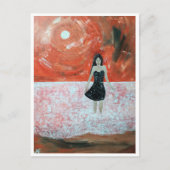 Oriental Sunset Painting by Alfred Fox Postkarte (Vorderseite)