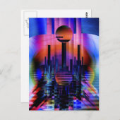 Oriental Sunset Postkarte (Vorne/Hinten)