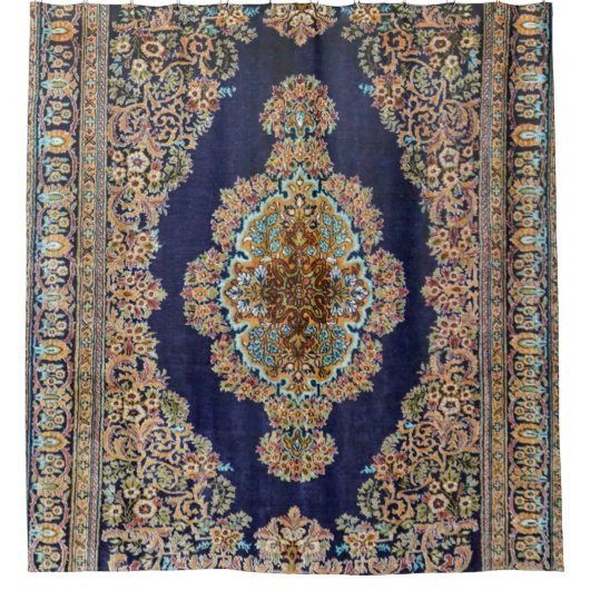 Oriental Teppich Rug Killim Duschvorhang (Vorderseite)