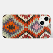Oriental Türkisch Persian Kilim Tepet Case-Mate iPhone Hülle (Rückseite (Horizontal))