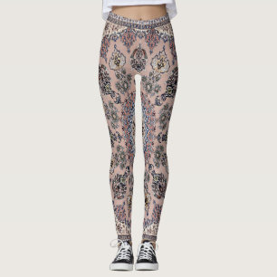 Oriental Türkisch Persian Ruppelteppich Leggings