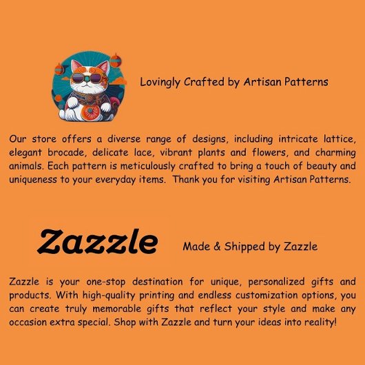 Oriental Turquoise Waves Cherblies-Notebook Notizblock