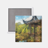 Oriental - Von chinesischer Märchen Magnet (Vorderseite/Rückseite)