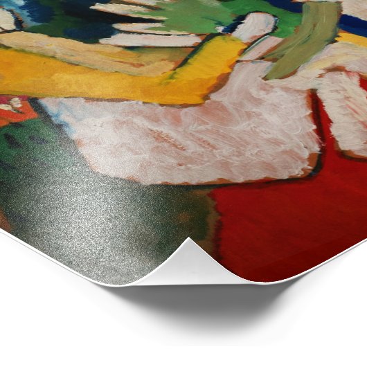 Oriental von Wassily Kandinsky Fotodruck (Ecke)