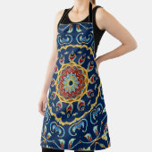 Oriental Watercolor Mandala Teppich Schürze (InSitu)