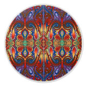 Oriental Watercolor Muster I + Ihre Ideen Keramikknauf (Vorderseite)