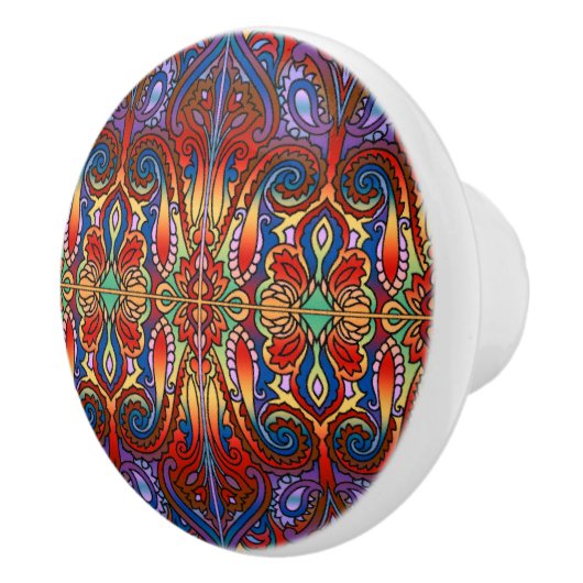 Oriental Watercolor Muster I + Ihre Ideen Keramikknauf (Rechts)