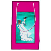 Oriental Woman Gift Bag Kleine Geschenktüte (Vorderseite)