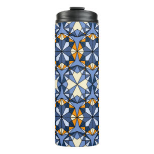 Orientale arabische Ornamente nahtlos Muster Thermosbecher