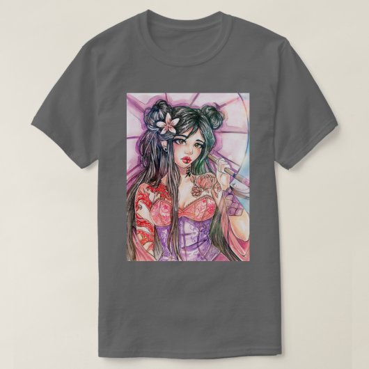 Orientale Beauty T-Shirt (Design vorne)