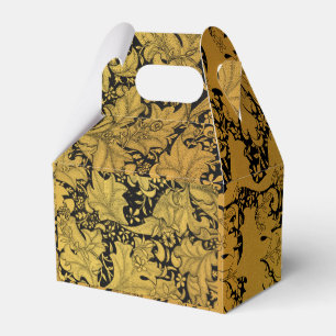 Orientale Blume Golden Floral Geschenkschachtel